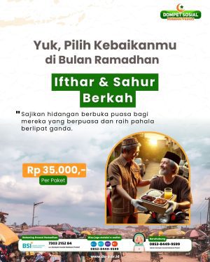 IFTHAR & SAHUR BERKAH